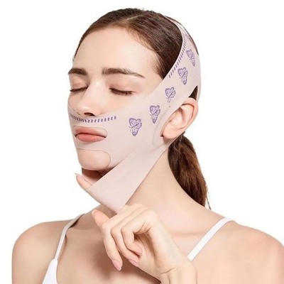 Adjustable V Line Face Slimming Strap Double Chin Face Lift Support Belt Mask