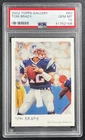 TOM BRADY PSA 10 2002 TOPPS GALLERY FOOTBALL #50 PATRIOTS 2158