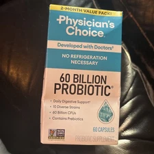 Physician's Choice Probiotic Supplement Capsule - 60 Capsule 06/27