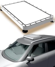 Flat Low Profile Starlink Mount with Magnetic Feet, No Drill Kit for Gen 2