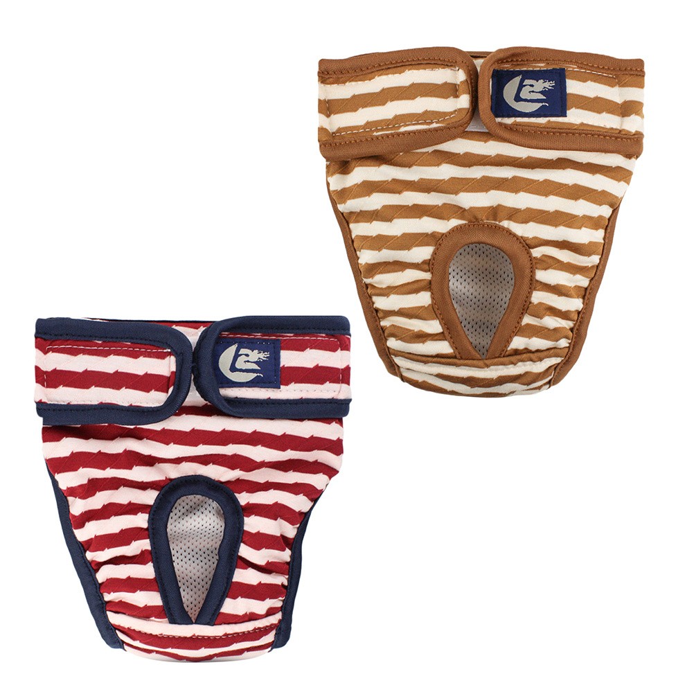 2 Pcs Pannolini Per Cani Riutilizzabili Cuccioli Accessori Animali Domestici foto 3