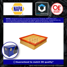 Image of Air Filter fits VAUXHALL CORSA D, E 1.2 2006 on NAPA 13442297 13452141 30932998