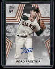 2023 Topps #BSA-FP Ford Proctor Baseball Stars Autographs (Series Two)