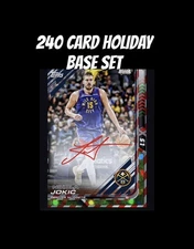 Topps NBA Collect Digital 12 DAYS HOLIDAY BASE SET 240 Card
