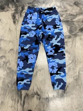 Denim Tears Cotton Wreath Sweatpants Blue Camo Medium Authentic