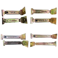 Easy installs Cupboard Door Hinge Adjustable Angles Steel Bracket Quiet Movement