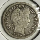 1899-P Barber Dime - (13-3)