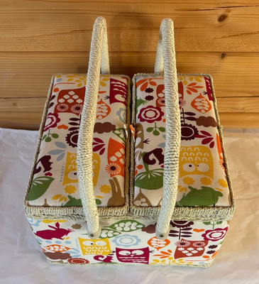 Hobbygift Nähkästchen Basteln Hoot/Eule Doppeldeckel