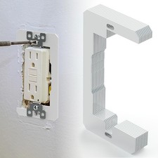 Wuno Shop 10 Pcs Wall Plate Spacer, Outlet Spacers for 10 pieces, White