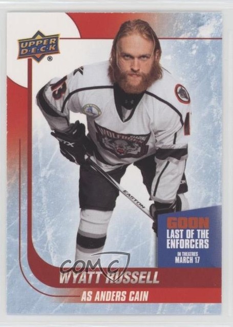 2017 Upper Deck Goon: Last of the Enforcers Wyatt Russell as Anders Cain #2 2o7