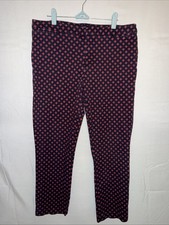 Tommy Hilfiger Women s Madison Stretch Plaid Red Blue Pants Size 12