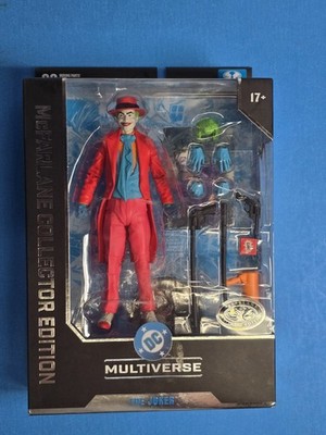 McFarlane Toys THE JOKER Platinum Chase Collector Edition DC Multiverse In Stock