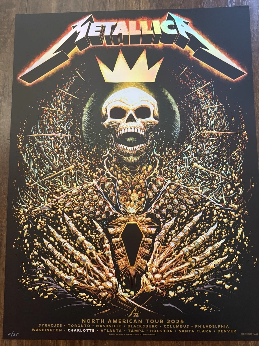 Metallica Concert Memorabilia for sale | eBay