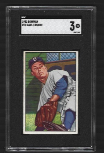 1952 Carl Erskine #70