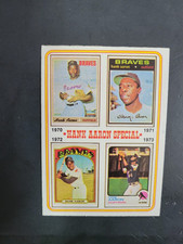 1974 Topps #6 Hank Aaron Special VG/EX Atlanta Braves LEGEND/HOFer ⚾🎇📈