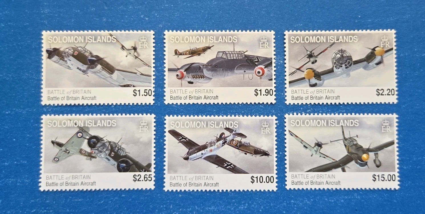 Solomon Islands Stamps, Scott 1150-1155 MNH