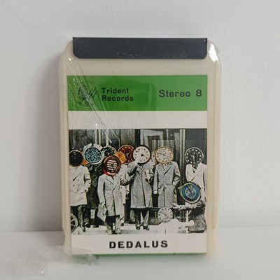 DEDALUS Self Titled STEREO 8 Cartridge Trident 1973 RPI Prog SEALED Tear