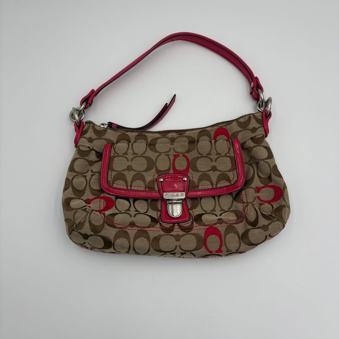 Rare COACH Soho Signature Hobo One Shoulder Bag