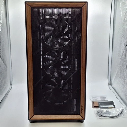 Antec Flux Wood, High-Airflow Front Panel, Type-C, Mid-Tower E-ATX *READ*