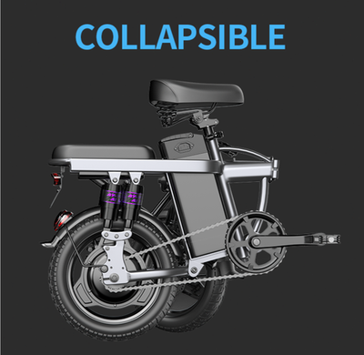 Buy Folding Electric Bike for Adults Teens,DYU D3F 14 Electric Bicycle
