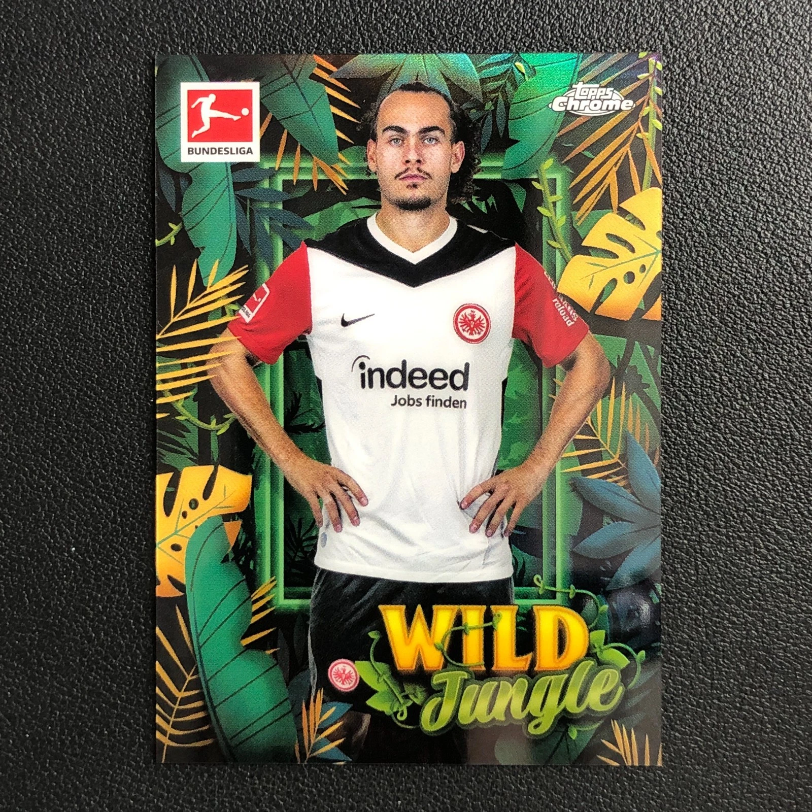 2024-25 Topps Chrome Bundesliga Wild Jungle Arthur Theate