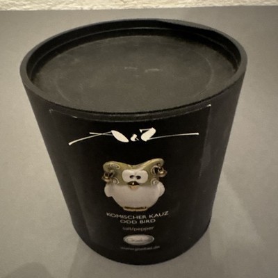 GOEBEL Odd BIrd Eule Salz / Pfeffer Steuer POrzellan, Sammler Design Kunst OVP m