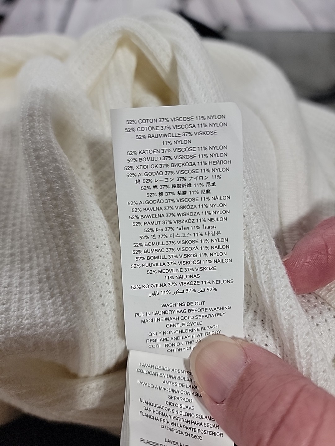 Michael Kors Basic Knit Long Sweater Split Hem Iv… - image 10