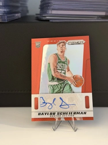 Baylor Scheierman 2024-25 Panini Prizm DECA Signatures Red /99 #PDS-BAY