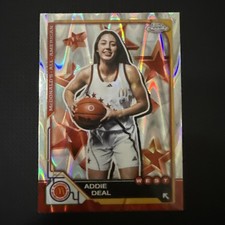 2025 Topps Chrome McDonald's All American #29 Addie Deal RayWave Refractor
