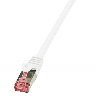 LogiLink CQ2021S Cat.6 S/FTP PIMF PrimeLine Patch Cable, 0.50 Meter Length, Whit