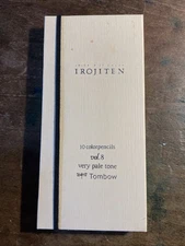 Tombow Irojiten Colored Pencils Volume 8 Very Pale Tones 10 Pencils