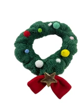 Dog Cat Xmas Bandana Elastic Christmas Costume Elegant Accessory Supplies Soft