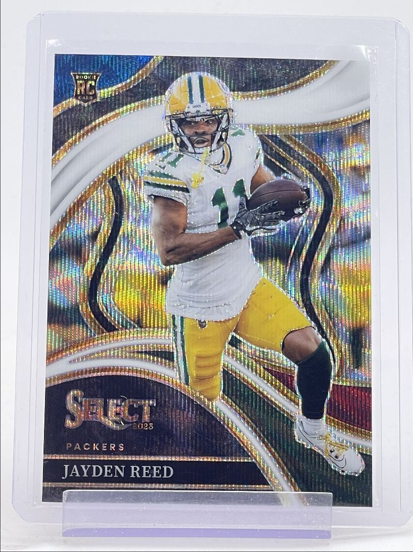 JAYDEN REED 2023 SELECT CLUB LEVEL ROOKIE TRI COLOR PACKERS RC /149 Q5333