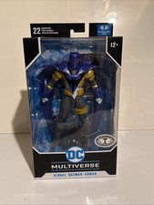 McFarlane DC Azrael Batman Armor 7    Action Figure Platinum Blue Knightsend NEW