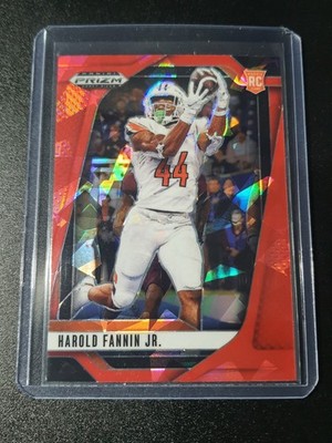 Harold Fannin Jr. - Prizm Draft 2025 - Browns, Bowling Green - Red Ice - RC