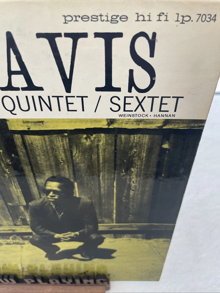 Miles Davis And Milt Jackson – Quintet / Sextet 2nd Press Mono LP RVG - Image 2 of 4