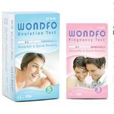 WONDFO Ovulation Tests 20p  Pregnancy Tests 3p