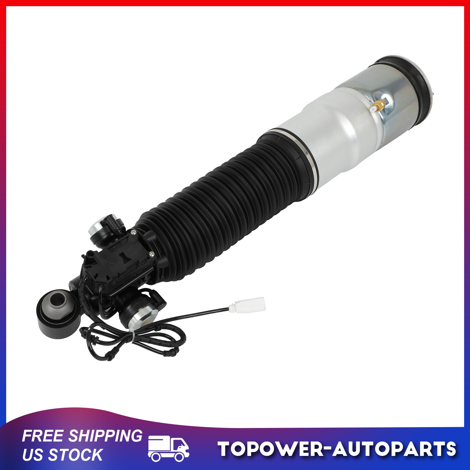 1x Rear Air Suspension Strut For 08-19 Rolls Royce Ghost RR4 Wraith RR5 Dawn RR6