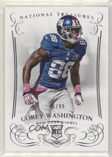 2014 Panini National Treasures Rookie 96/99 Corey Washington #198 1u6