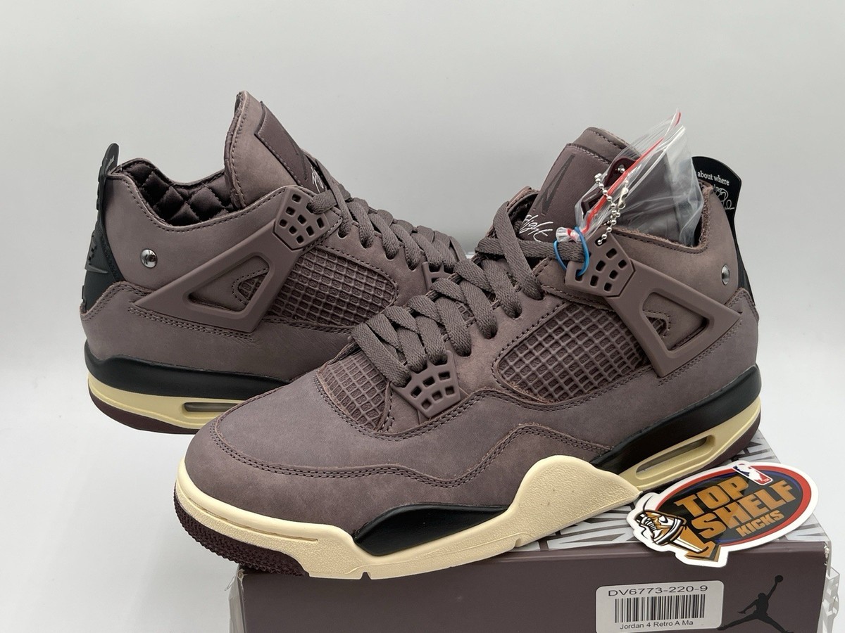 DS NEW NIKE AIR Jordan 4 Retro A Ma Maniere Mid Violet Ore Size 9