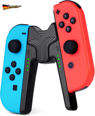 Ladegriff Für Nintendo Switch OLED Joy Con, V-Förmiger Gaming Controller Mit Hal