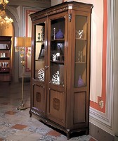 Vitrinen Glas Schrank Echtholz Vitrine Wohnzimmer MöBel Anrichte Massive Holz