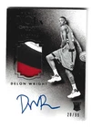 2015-16 Panini Noir Delon Wright Auto Patch RC #28/99