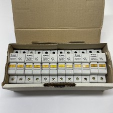 (LOT OF 6) USCC21 Gould Ultrasafe Class CC Fuse Holder 600 V 30 A 2-Pole