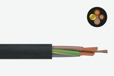 H07RN-F 4G1 Gummischlauchleitung Baustellenkabel Flexibel H07RN-F 4x1