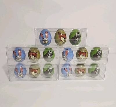 Disney Parks Zootopia Eggstravaganza 2023 Easter Egg Judy Nick Flash 5 Sets Of 3