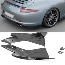 For Porsche Carrera Gt Rear Bumper Diffuser Lip Splitter Spoiler Glossy Black For Porsche Carrera Gt Rear Bumper Diffuser Lip Splitter Spoiler Glossy Black
