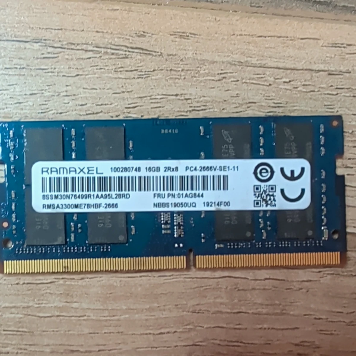 RAMAXEL DDR4-2666 8GB×2枚 計16GB Ramaxel Computer PC4-21300 (DDR4-2666) Bus Speed Memory (RAM) for