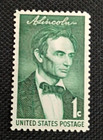 "Beardless Lincoln" plate block 4  #113 — photo 2