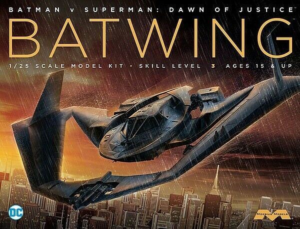 Batman Vs. Superman Batplane (Batwing) 1/24 Model Kit SEALED BOX
